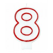 Candle - Number 8 (Each)