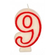 Candle - Number 9 (Each)