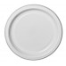 Deluxe White 230mm Round Dinner Plate (Pack of 50)