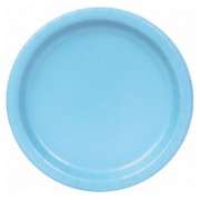 Pastel Blue 223mm Dinner Plates (Pack of 25)