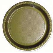Gold 260mm Banquet Plates (Pack of 25)