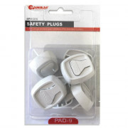 Electrical Safety Plug Covers (Pack of 6)