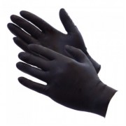 Black Nitrile Gloves - Medium (Pack of 100)