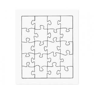 Cardboard Jigsaw (Pack of 20)