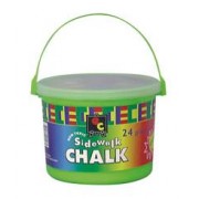 Chalk Thick Assorted Colours (Bucket of 24)