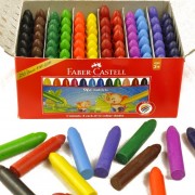 Wax Crayons Chublets Faber Castell (Box of 96)