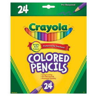 Coloured Pencils Crayola (Box of 24)