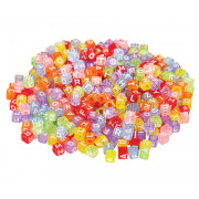 Alphabet Cube Beads 100g
