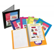 Display Book Marbig A4 Pro Series with frame Black 20p