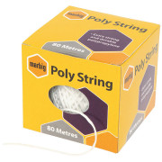 Poly String White 80m Marbig