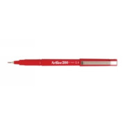 Pen Artline 200 0.4mm Fineline Red (Each)
